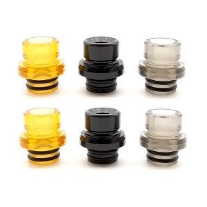Drip Tips 510 투명 수지 드립 팁 - 임의 색상