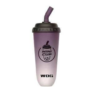 WDG 미니 컵 일회용 전자담배 5000 퍼프 - 블랙커런트 주스