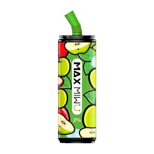 MAX MIWU 콜라 주석 일회용 Vape 3600 퍼프 - Apple Ice