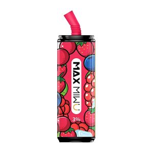 MAX MIWU 콜라 주석 일회용 Vape 3600 퍼프 - 베리 아이스