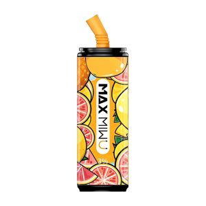 MAX MIWU 콜라 주석 일회용 Vape 3600 퍼프 - 자몽 파인애플 아이스