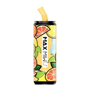 MAX MIWU 콜라 주석 일회용 Vape 3600 퍼프 - 아이스 오렌지 라임