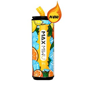 MAX MIWU 콜라 주석 일회용 Vape 3600 퍼프 - 슈퍼 VC 아이스