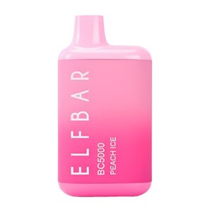 ELF BAR 일회용 Vape BC 5000 퍼프 - 복숭아 얼음