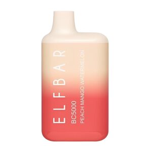 ELF BAR 일회용 Vape BC 5000 퍼프 - 복숭아 망고 수박