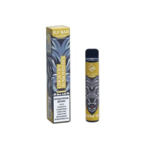 ELF BAR Lux 1500 Disposable Banana Milk 1500 퍼프 4.8ml