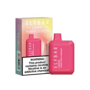 ELF BAR LB5000 Disposable 5000 퍼프 Cherry Peach Lemonade