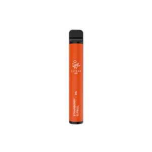 ELF BAR 600 Disposable Elfbull Strawberry 600 퍼프 2ml