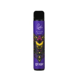 ELF BAR Lux 1500 Disposable Grape 1500 퍼프 850mAh