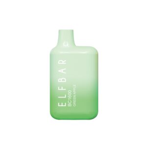 ELF BAR BC1600 Disposable Green Apple 1600 퍼프 850mAh