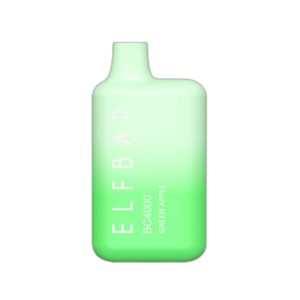 ELF BAR BC4000 Disposable Green Apple 4000 퍼프