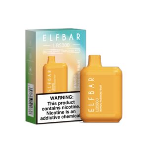 ELF BAR LB5000 Disposable Mango Passion Fruit 5000 퍼프 14ml