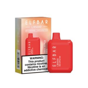 ELF BAR LB5000 Disposable Red Apple Ice 5000 퍼프