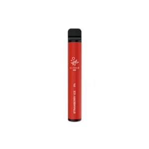 ELF BAR 600 Disposable 600 퍼프 Strawberry Ice 2ml
