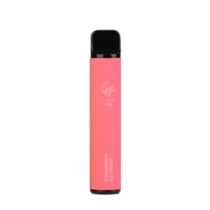ELF BAR 1500 Disposable Strawberry Ice Cream 1500 퍼프 850mAh
