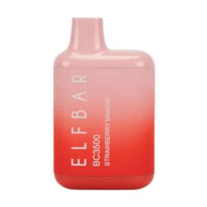 ELF BAR BC3500 Disposable 3500 퍼프 Strawberry Mango 650mAh