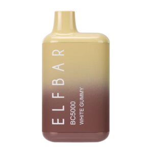 ELF BAR BC5000 Disposable White Gummy 5000 퍼프