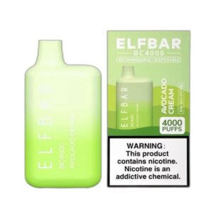 ELF BAR BC4000 Disposable Avocado Cream 4000 퍼프