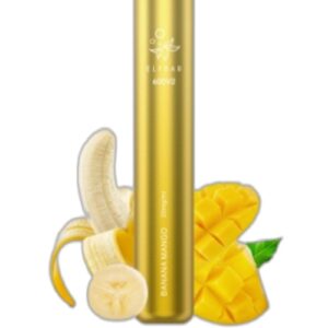 ELF BAR 600V2 Disposable 600 퍼프 Banana Mango