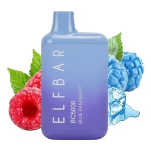ELF BAR BC5000 Disposable 5000 퍼프 Blue Raspberry