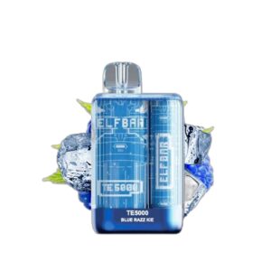 ELF BAR TE5000 Disposable Blue Razz Ice 5000 퍼프