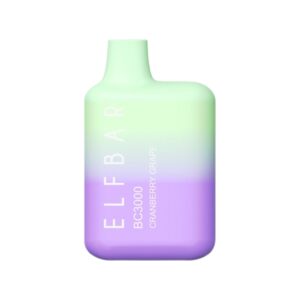 ELF BAR BC3000 Disposable 3000 퍼프 Cranberry Grape