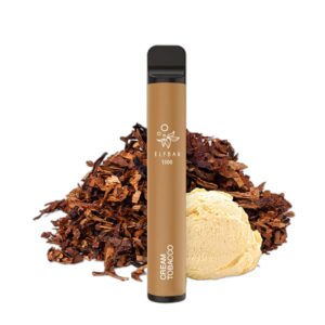 ELF BAR 1500 Disposable 1500 퍼프 Cream Tobacco 850mAh