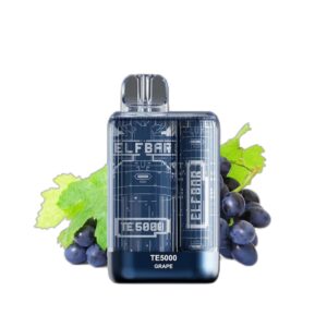 ELF BAR TE5000 Disposable Grape 5000 퍼프 13.5ml