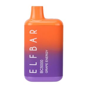 ELF BAR BC5000 Disposable Grape Energy 5000 퍼프 650mAh
