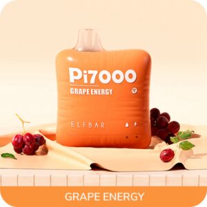 ELF BAR PI7000 Disposable 7000 퍼프 Grape Energy 17ml