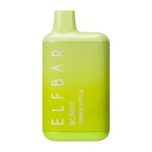 ELF BAR BC5000 Disposable Green Apple 5000 퍼프 650mAh