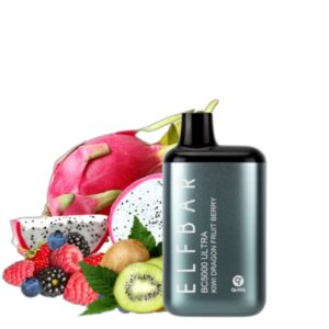 ELF BAR BC5000 Ultra Disposable 5000 퍼프 Kiwi Dragon Fruit Berry 13ml