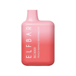 ELF BAR BC3000 Disposable 3000 퍼프 Peach Mango Watermelon 10ml