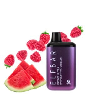 ELF BAR BC5000 Ultra Disposable 5000 퍼프 Raspberry Watermelon