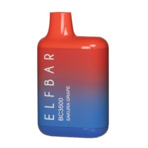 ELF BAR BC3500 Disposable Sakura Grape 3500 퍼프 650mAh