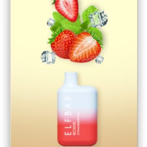 ELF BAR BC2000 Disposable 2000 퍼프 Strawberry Ice