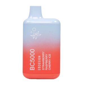ELF BAR BC5000 Disposable Strawberry Raspberry Cherry Ice 5000 퍼프