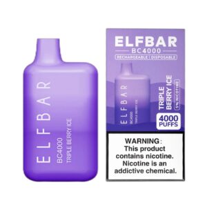 ELF BAR BC4000 Disposable Triple Berry Ice 4000 퍼프 11.5ml